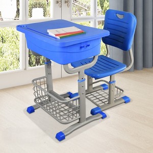Juego de Muebles de Escritorio y Silla <span class=keywords><strong>para</strong></span> Niños, Muebles de Aula <span class=keywords><strong>para</strong></span> el Aprendizaje, Mesa y Silla Escolar de Plástico <span class=keywords><strong>para</strong></span> <span class=keywords><strong>Estudiantes</strong></span> - Product Image 6