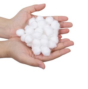 Bolas de Algodón Médicas Multiusos, Paquete a Granel de 1000 Piezas, Tamaño Mediano, Esterilizadas, Empaquetadas, Certificación CE Clase I, <span class=keywords><strong>para</strong></span> <span class=keywords><strong>Aplicar</strong></span> Tónico o Loción - Product Image 1