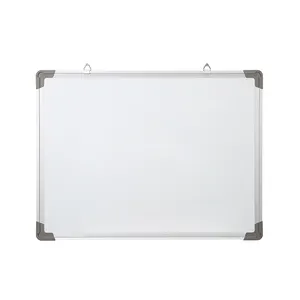 90x120 Stainless Steel Magnetic Bulletin Board Wall Mounted Memo Lodestones Use As Drawing Board With Pen Storage Holder