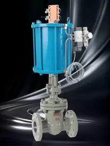 Factory Outlet DN25-DN250 Midium Pressure Flanged Casting Pneumatic Gate Valve