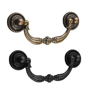 Poignée de tiroir de meuble en alliage de zinc bronze antique, espacement des trous de 69 mm, style barre traditionnel, quincaillerie domestique durable - Product Image 5