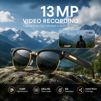 Lunettes Intelligentes SENBONO Y03Z avec Traduction IA, Enregistrement Vidéo 13MP, Assistant Vocal et Caméra Intégrée 270mAh