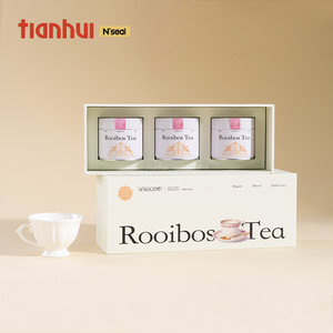 Caja Rectangular de Cartón Tianhui con Latas Metálicas Herméticas, Caja de Embalaje Personalizada para Té, para Guardar <span class=keywords><strong>Yerba</strong></span> <span class=keywords><strong>Mate</strong></span> y Hierbas Secas - Product Image 1