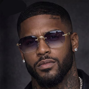 Custom Logo 2026 Retro Vintage Metal Legs Polygon Sun Glasses UV400 Shades Steampunk Rimless Square Sunglasses <b>Men</b> - Product Image 1