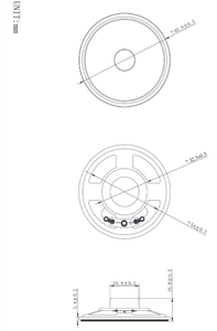 Loa đa phương tiện <span class=keywords><strong>Bluetooth</strong></span> 8 ohm 8 watt với loa từ trong 66mm tròn 66mm 8 ohm 8 watt - Product Image 4