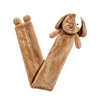 Bouteille d'eau chaude en caoutchouc longue de 72 cm, norme BS, avec housse en peluche douce en forme de chien, vente en gros