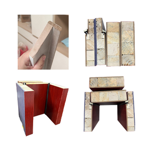 דלת בידוד קולית מעץ MDF בעיצוב מודרני, גימור איכותי, לשימוש מסחרי פנים, הפעלה ידנית - Product Image 2