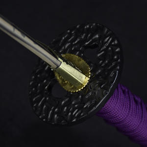 ดาบลองฉวน 106 ซม. คาตานะ/ใบดาบ 7 ชิ้น ทำจากเหล็กโครเมียมสแตนเลส ตกแต่งด้วยมือ รุ่นดาบประดับตกแต่ง ของขวัญ อุปกรณ์ประกอบฉากคอสเพลย์ ของสะสม - Product Image 4