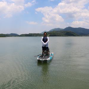 设计3.18米单人钓鱼踏板皮艇/皮艇皮艇硬塑料维京2024新型聚乙烯皮艇/电动皮艇 - Product Image 5