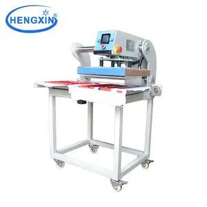1 heating plate 2 station thermal printing machine for bag PU leather & leather notebook sublimation thermopress