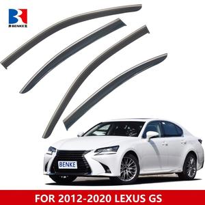 Déflecteurs de Vitres Latérales pour LEXUS GS 2012-2020 – Pare-Pluie, Pare-Soleil et Protection Extérieure Contre le Vent - Product Image 2