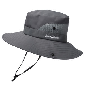 Chapeau de pêcheur tactique pour homme, à large bord, imperméable, respirant, pour l'escalade, la chasse, le tir, visière solaire, casquette de sport - Product Image 5