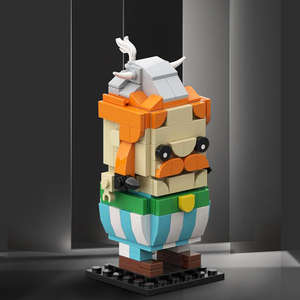 Figuras Miniatura Goldmoc, Juguetes de Bloques MOC-140209, Bloques de Construcción Educativos de Héroes, Juguetes de Plástico Brickhead, Conjuntos de Bloques - Product Image 2