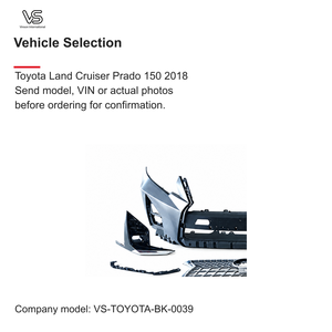 ชุดกันชนหน้าสำหรับ Toyota Land Cruiser Prado 150 ปี 2018 - Product Image 2