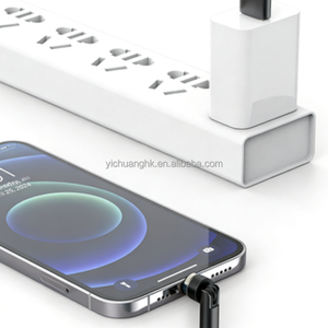 Cable de Carga Rápida Tipo C con Succión Magnética Giratoria de 3A, Núcleo de Cobre Puro, Revestimiento de PVC, Solución de Carga 3 en 1 para Teléfono - Product Image 2