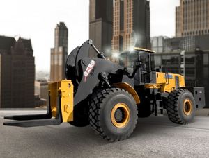 Montacargas de Ruedas LW700KV-T33 de Marca China Famosa, Cargador Frontal de 33 Toneladas con Accesorios - Product Image 2