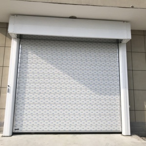 Línea de Producción de Acero Inoxidable de Servicio Ligero con Motor PLC para Punzonado de Puertas Enrollables Civiles - Product Image 6