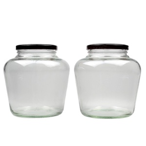 Tarros de Vidrio Duraderos para Soluciones de Almacenamiento Versátiles Tarro de vidrio de miel de 720 ml