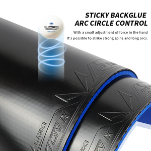 ยางปิงปอง Loki Rxton <span class=keywords><strong>9</strong></span> High Spin หนา 2.1 มม. แบบเหนียว ได้รับการรับรองจาก Ittf สำหรับไม้ปิงปอง - Product Image 2