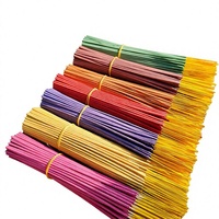 Bâtons d'encens en bambou faits à la main de 255 cm, best-seller transfrontalier, poudre parfumée, multiples senteurs, origine Chine, décoration idéale pour la maison