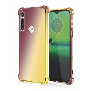 Funda de Silicona Antigolpes con Degradado para Motorola <span class=keywords><strong>Moto</strong></span> G9 Play 5G Plus, Funda para Motorola <span class=keywords><strong>Moto</strong></span> ONE FUSION Plus, Funda Protectora de TPU Suave - Product Image 3