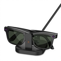 Station de charge et support pour lunettes intelligentes Meta Ray-Ban avec fixation antidérapante, port USB-C, support portable pour lunettes