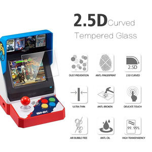 <span class=keywords><strong>Couverture</strong></span> complète 2.5D Ultra mince HD clair verre trempé anti-rayures protecteur d'écran Film de protection transparent pour <span class=keywords><strong>SNK</strong></span> NEOGEO Mini - Product Image 2