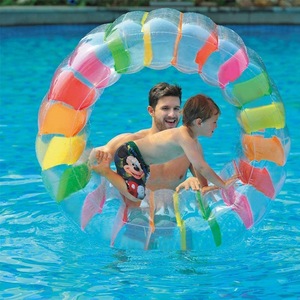 Inflatable Water Roller 100x60cm Colored PVC Outdoor Pool Toy For Kids And Adults - Product Image 3