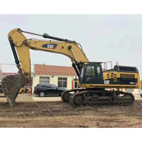 Excavatrice sur chenilles d'occasion 374D 70 tonnes, 90% neuve, haute qualité, moteur et pompe d'origine américains, garantie 1 an, 2021