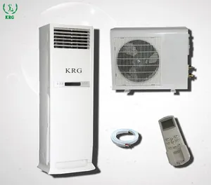 36000btu AC Gree zemin ayakta tip Split klima R22 taze rüzgar