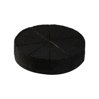Gâteau Mousse au Fromage Naturel Crémeux Faible en Gras au Thé Matcha, Truffe Noire et Miel, 8 Pouces, 850g, 10 Tranches, Boîte, Supermarché