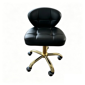 Poltrone da <span class=keywords><strong>Parrucchiere</strong></span> Professionali Marroni con Funzione Girevole e Mobile per Saloni - Successore all'Ingrosso - Product Image 6