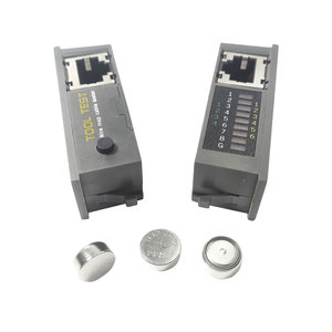 เครื่องมือซ่อมสายแลน RJ45 แบบ 2-in-1 พร้อมที่ตัดและปอกสายแบบฟันเลื่อย และเครื่องทดสอบ 6P 8P  คีมแบบปรับแต่งได้ตามสั่ง OEM - Product Image 3