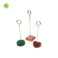 Porte-cartes de table en acrylique personnalisé, support transparent en plastique pour cartes, idéal pour les mariages et les bureaux