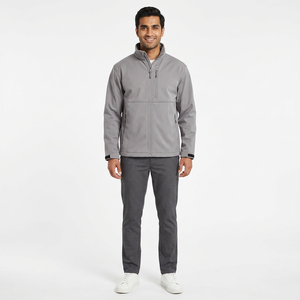 Nouvelles vestes unisexes en softshell pour hommes, vestes en nylon et polyester, fabricant de vêtements pour hommes, 2026 - Product Image 1
