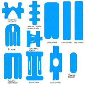 ضمادة رياضية مرنة تنفس كامل الجسم دعم حماية إصابة العضلات تخصيص - Product Image 2