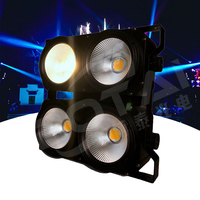 Botai 4x100W 4 Yeux 4*100W DMX512 COB Blinder Projecteur LED pour Public, Théâtre et Studio