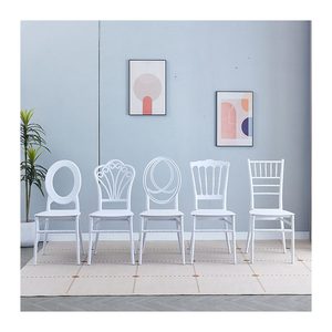 <span class=keywords><strong>Location</strong></span> de chaise d'hôtel en cristal transparent Napoléon pour banquet, plastique acrylique, mariage, événement, vente en gros - Product Image 6