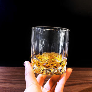 पर्यावरण के अनुकूल 10 औंस पुराने फैशन व्हिस्की ग्लास बार आत्मा चट्टानों कप कस्टम लोगो शॉट ग्लास होटल के उपयोग के लिए व्यक्तिगत - Product Image 5