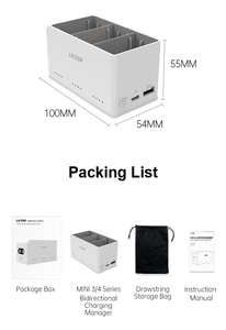 Intelligente 3850mah Mini 4/<span class=keywords><strong>3</strong></span> Pro caricabatterie per droni accessorio per UAV Mini 4 Pro <span class=keywords><strong>3</strong></span> Pro Plus volo - Product Image 5