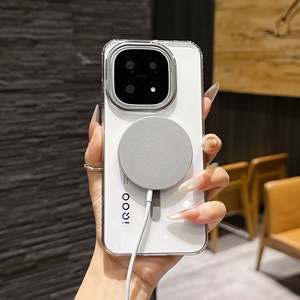 Funda Protectora 360 para iQOO 15, Protección Total Transparente de PC, Antihuellas, Carga Inalámbrica Magnética - Product Image 4