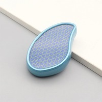 Râpe pour les pieds en nano-verre pour éliminer en douceur les peaux mortes et les callosités, exfoliation douce et efficace
