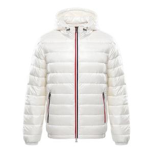 <span class=keywords><strong>Chaqueta</strong></span> acolchada cortavientos de invierno personalizada para hombre, capucha de doble deslizador, estilo informal, con acabado de cremallera, Color de contraste, teñido liso al por mayor - Product Image 2