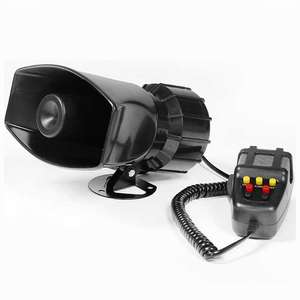 Avertisseur sonore de voiture en gros, embout carré, 7 tons, 12V, 100W, haut-parleur mégaphone enregistreur, vente directe usine - Product Image 2