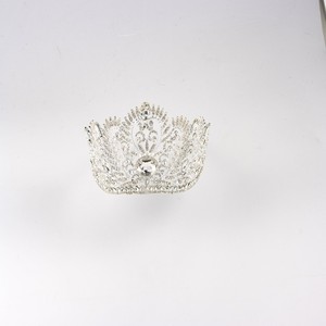 Corona de Aleación de Alta Calidad para Novia, Tiara de Boda, Accesorios para el Cabello, Corona de Cristal para Concursos de Belleza - Product Image 2