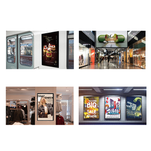 Ultra Slim 4K QLED Digital Signage <b>Wall</b> Mount LCD <b>Display</b> Panel with Text and Animation for Internet Advertising OEM Supply - Product Image 4