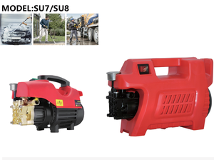 Rongsheng SU7 1600W Electric Portable High Flow Rate <strong>Pressure</strong> <strong>Pump</strong> Car <strong>Washer</strong> with 85/105bar <strong>Pressure</strong> <strong>for</strong> Home Use Orange - Product Image 4