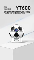 Projecteur de football portable F20 HD avec mise au point électrique, WiFi, Android, 1080P, PTZ, home cinéma haute définition, pour chambre à coucher, mur, CRT