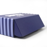 Boîte d'expédition pliable en carton ondulé imprimée en couleur personnalisée, type E, pour bouteille de sirop, avec logo et dimensions sur mesure