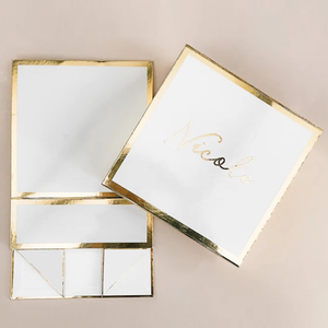 Kotak Pengiring Mempelai Wanita, Kotak Hadiah Kustom Mewah, Kotak Pengiring Pengantin Pribadi dengan Teks Lapis Emas - Product Image 6